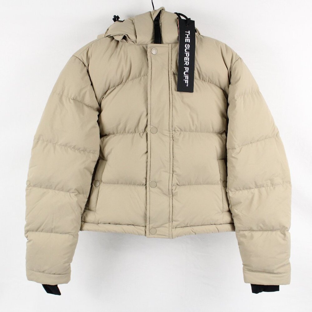 Aritzia Tan Puffer Jacket
